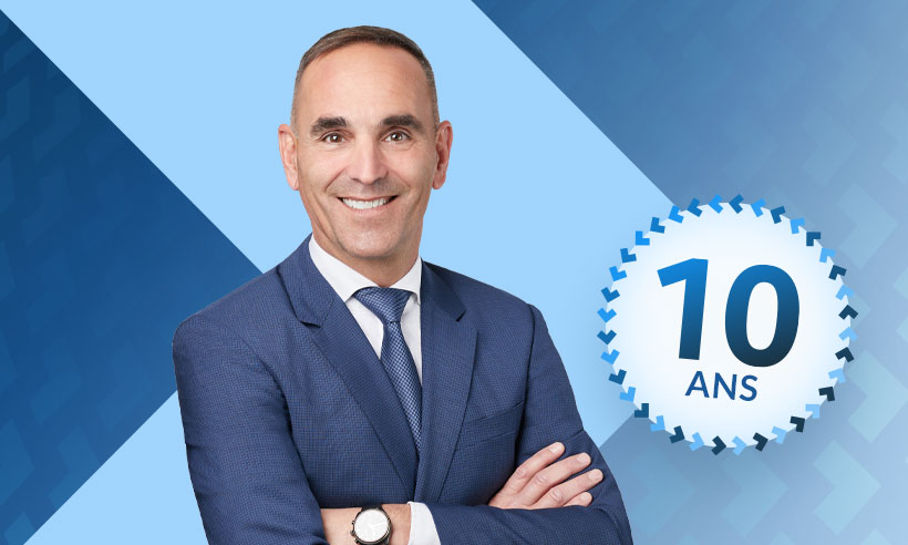 Jean Gamache célèbre ses 10 ans avec Fiera Capital Jean Gamache célèbre ses 10 ans avec Fiera Capital